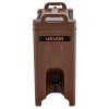Izolovaný zásobník na nápoje 5 gal/19l s kohútikom a rúčkou hnedý