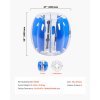 Nafukovacie sumo lopty 2 ks 3ft/0.9m, hrubé pvc, modré prúžky
