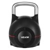 Nastaviteľná kettlebell 7 stupňov 2,5-20 kg, hliník a ABS, pre tréning