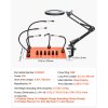 Pomocná stanica na spájkovanie s 3× led lupou, 5 ramien, 6 pcb držiakmi