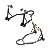 Stojan na zdvíhanie motocyklov 1100lbs predný dual-fork zadný u+l