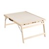 Stolík na skladačky 86×63 cm, skladací s 4 zásuvkami a krytom