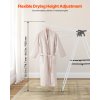 Sušiak na bielizeň, 2-poschodový skladací, 21 tyčí, nastaviteľný