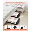 Úložný box pod posteľ na kolieskach 770×470×173 mm, 2 ks, s vekom