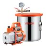 Vakuová komora 11.36 l, čerpadlo 110 l/min, nerez, temperované sklo