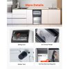 Výrobník ľadu 110lbs/24h, zásobník 33lbs, 50 kociek/15min, led displej