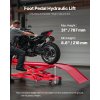 Zdvíhací stôl na motocykel 1000lbs, 8.6-31 in, 360° otočný, so zámkom
