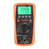Digitálny multimeter 4000 počítaní TRMS DC/AC, auto rozsahy V A Ω F °C