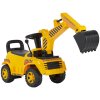Jazdítko bager 19–36 mesiacov, nosnosť 25 kg, hudba, prilba, žlté