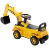 Jazdítko bager 19–36 mesiacov, nosnosť 25 kg, hudba, prilba, žlté