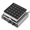Stroj na mini palacinky 25 ks, priemer 43 mm, nerez, elektrický