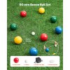 Súprava na bocce 8 živicových gúľ 90 mm, taška, s pallinom, 2–8 hráčov