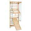 Švédsky rebrík na stenu 8 v 1, 15 úrovní, masívne drevo, 220lbs