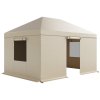 Zimný kryt na altánok 3.08×4.39 m z pe s bočnými stenami a oknami