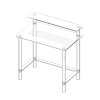 Akrylový stolík 2 úrovne, so stojanom na monitor 50×80×88 cm