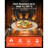 Kameň na pizzu okrúhly 381 mm cordierit hrúbka 17 mm s lopatkou