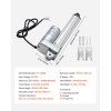 Lineárny 12V aktuátor 152.4mm zdvih IP65 3000N 5mm/s s konzolami