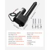 Lineárny aktuátor 12V 200mm zdvih 9000N IP65 5mm/s s držiakmi