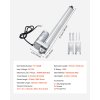 Lineárny pohon 12V, zdvih 304.8mm, 3000N, 5mm/s, IP65, s držiakom