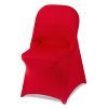 Návleky na stoličky 50 ks červené elastické, 17.72×18.11×30.31 inch