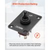 Páčkový 6-pin prepínač (on)-off-(on) dc 12V/30A ac 250V/15A vodotesný