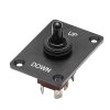 Páčkový 6-pin prepínač (on)-off-(on) dc 12V/30A ac 250V/15A vodotesný