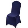 Poťahy na stoličky 50 ks, polyester-spandex, do 20.08×17.72×37.4 in