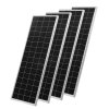 Solárna sada 400W 4×100W 12,8 V 200 Ah LiFePO4 40 A MPPT 2000W menič