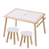 Senzorický stôl 2 stoličky, 2 boxy, držiak papiera, drevo, piesok/voda