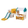 Detské ihrisko pre batoľatá 1+ so šmýkačkou, tunelom, basketbalom