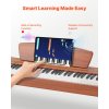 Digitálny klavír 88 plne vážených klávesov, trojpedál, 280 tónov