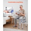 Prenosné toaletné kreslo pre seniorov, nosnosť 227 kg, 4v1, vedro 5 l