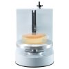 Stroj na zdobenie torty s otočným tanierom 4"–12", 25–320 rpm, škrabka