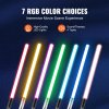 Sada 2 svetelných mečov, 7 rgb farieb, 4 zvukové režimy, dobíjateľné