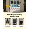 Skladací nožnicový bezpečnostný plot, zamykateľný, 126 × 197.5 cm