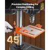 Stolová vŕtačka 203.2mm 500w 500/890/1400/1900/2500 rpm 0-45° stôl