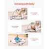 Detská hracia deka 5 hračiek, svietiaca kačička 0–18 mesiacov