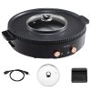 Elektrický gril s hot pot 2v1, 1800 W, dvojité ovládanie, pre 2–8 osôb