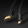 Kábel microHDMI-HDMI 4K 3D 2m - UGREEN