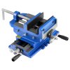 Krížový vŕtací zverák x–y posuv, šírka čeľustí 4 inch, otvor 3.5 inch