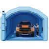 Nafukovacia lakovacia kabína 10×6×4 m, 950/1100W, kruhová strecha
