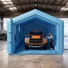 Nafukovacia lakovacia kabína 12×5×4 m, 950W+1100W ventilátory
