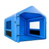 Nafukovacia lakovacia kabína 4×3×2.8 m, s ventilátorom 750 W