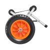Vozík na kajak skladací nosnosť 90 kg 25.4 cm gumové kolesá ráčna