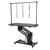 Hydraulický stôl na strihanie psov 109cm, nastaviteľný, nosnosť 182kg