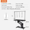 Hydraulický stôl na strihanie psov 109cm, nastaviteľný, nosnosť 182kg
