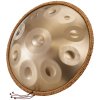 Handpan ručný perkusný nástroj 55.9 cm 10 tónov d mol s paličkou