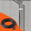 Samonastavovací kábel na potrubie 3.7m 16.4W/m s termostatom