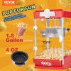Stolný stroj na popcorn 480w, 4 oz, 1.5 gallon na dávku, 3 naberačky