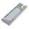 3inuS 87-Key 5-in-1 Mechanical Keyboard Hub Dual USB-C Cable Hot-Swappable - Blue Switches